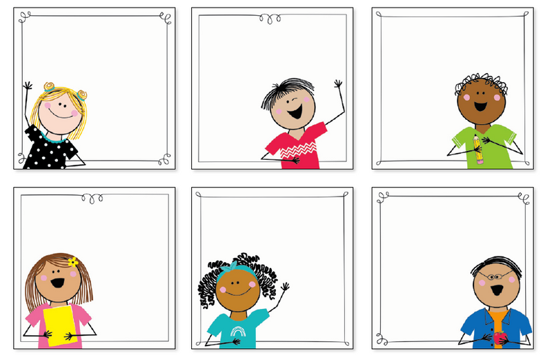 Stick Kids 6" Designer Cut-Outs